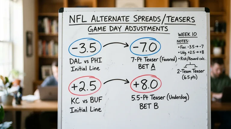 NFL alternate spreads and teaser bets explained for UK punters