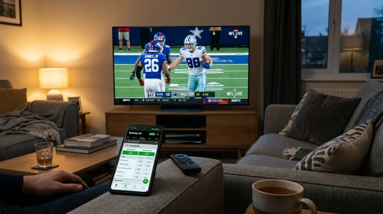 NFL betting and streaming options for UK viewers