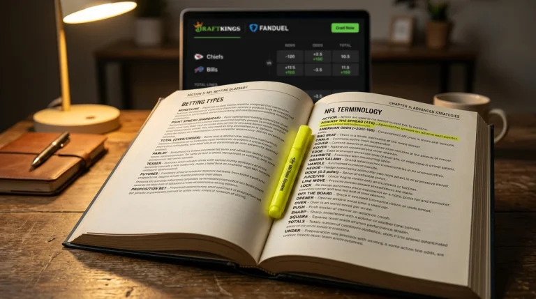 NFL betting terminology glossary for UK punters