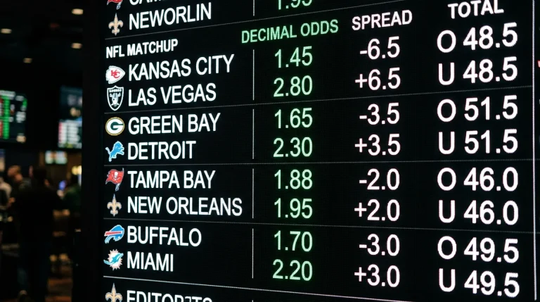 NFL betting odds formats and implied probability explained for UK punters