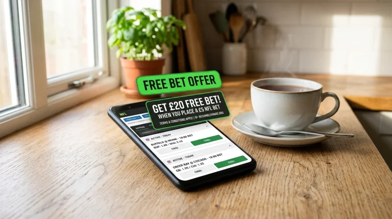 How NFL free bets and promotional offers work at UK sportsbooks