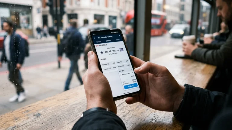 NFL mobile betting app features and tips for UK punters