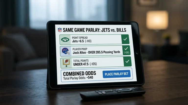 How NFL same game parlays and bet builders work